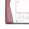 Dacasso Burgundy Leather Desk Pad w/ 2022 Calendar Insert, 25.5 x 17.25 PR-7040 - alternate 2